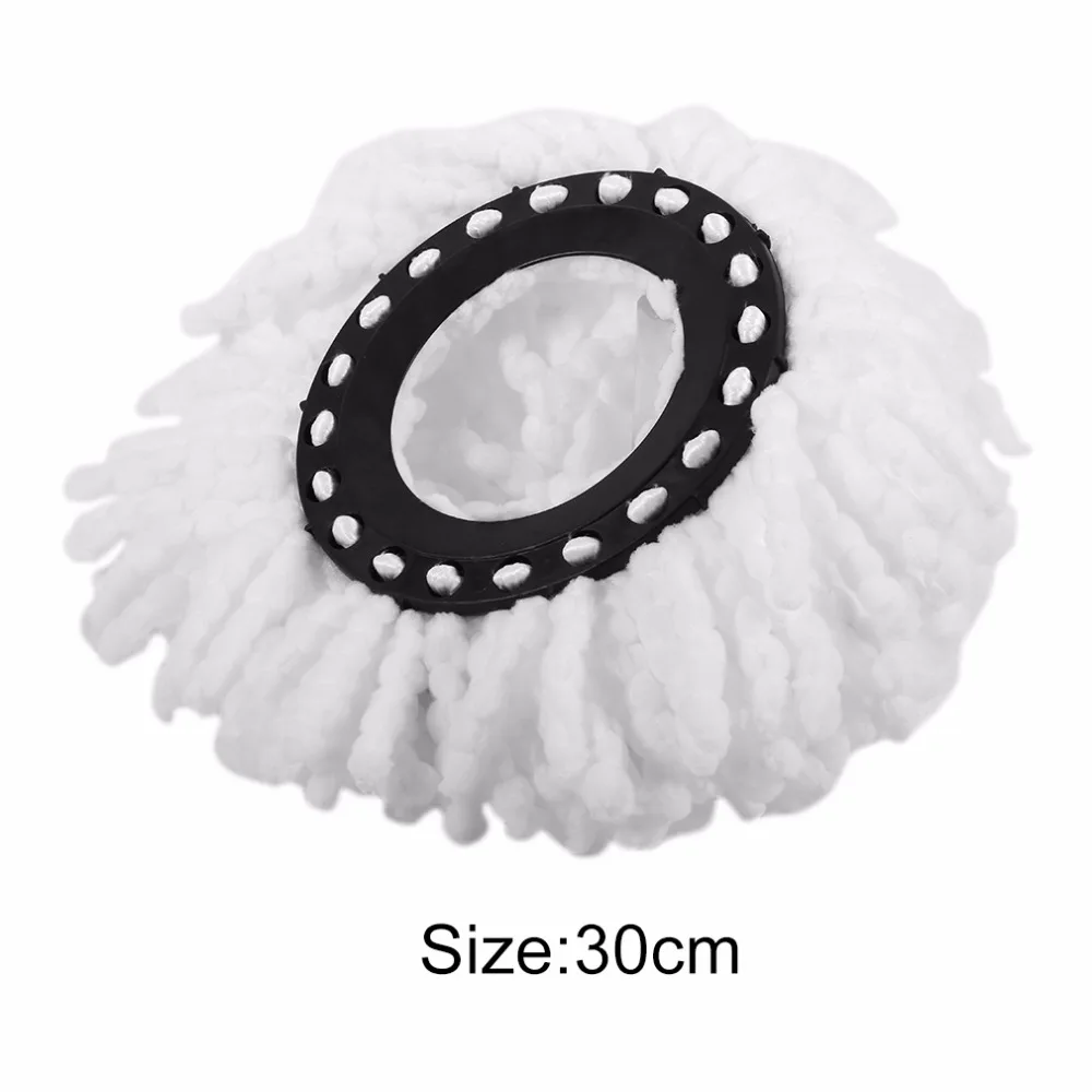 

2018 Home Use Super Soft Microfiber Home Cleaning Floor Mop Heads 360 Degree Rotation Cleaning Replacement Round Floor Mops