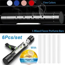 5 шт./компл. автомобильный освежитель воздуха с 1 ароматерапия Крышка Автоматический выход духи Vent освежитель воздуха