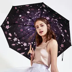 Высококачественный зонтик цветок наружное для женщин свет складной зонт милый сад Paraguas Mujer китайский зонтик 50KO002