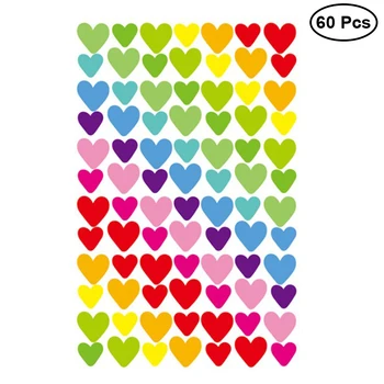 

NICEXMAS 60 Pcs Sticker Sturdy Prime Glitter Sticker Decal for Home Party Ornaments