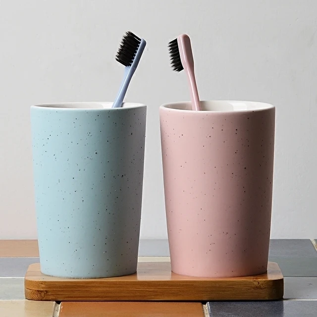 Bathroom Tumblers Toothbrush Cup High Quality Decorative Water Mug