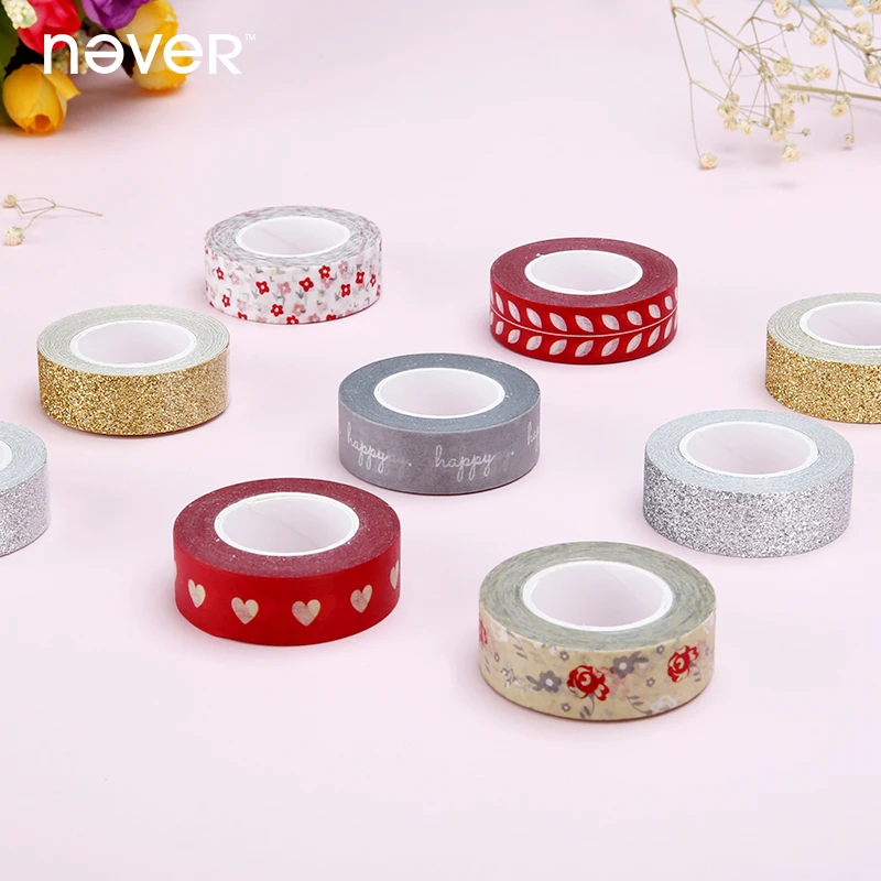 Never Mother's Day Gift Kids Stationery Sets Washi Tape Set Scrapbook Lace Decorative Diy