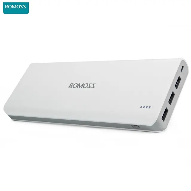 25000 мАч ROMOSS Sense 9 Внешний Блок Питания Три USB Порт Зарядки Для Samsung S6 Nokia Xiaoxi HTC Sony Android