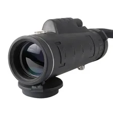 Сверхвысокая мощность 40X60 Портативный HD Ночное видение Монокуляр телескоп ультракомпактный ультра-легкий прочный фокусировку A7