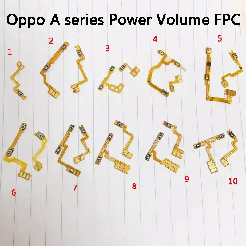 Кнопка для кабеля OPPO A1/3/5/37/53/57/59/71/73/77/79/83|Шлейфы мобильных телефонов| |