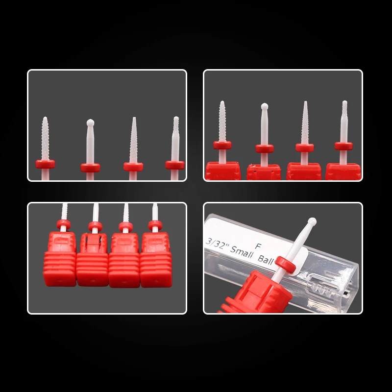 Керамический Фрезер для маникюра фрезы для ногтей керамический сверло для ногтей для маникюра насадка для маникюра