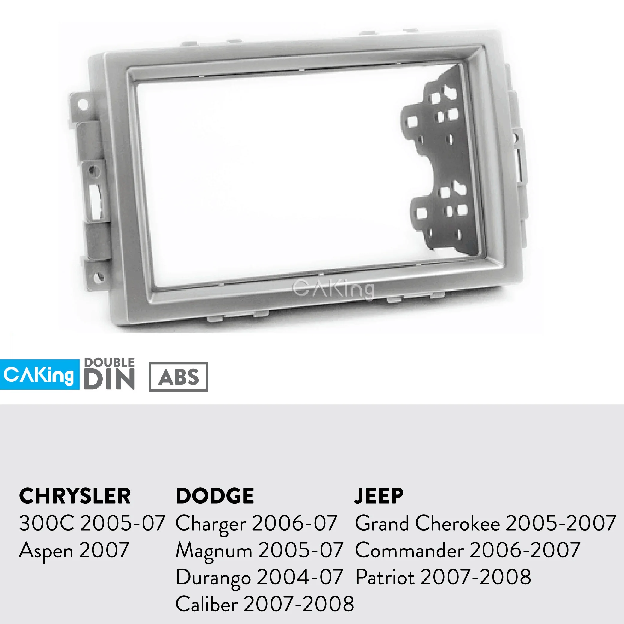 Панель радиосвязи для DODGE charger 2006-07; Magnum 2005-07; Durango 2004-07; Калибр 2007-2008 Dash Kit переходная пластина адаптер