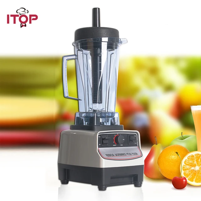 ITOP Heavy Duty Commercial Blender Machine BPA Free Professional Blender Mixers Fruit Juicer