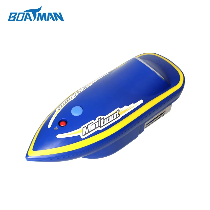 

Blue electric electric rc bait fishing boat mini size rc boat with 300ml fishing hooks