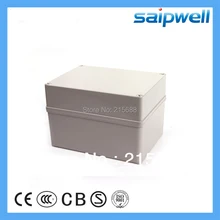 Дешевые IP66 водонепроницаемый ящик пластиковый модульная коробка переключателей из abs-пластика распределительная коробка электронный ящик 150*200*130 мм DS-AG-1520-1