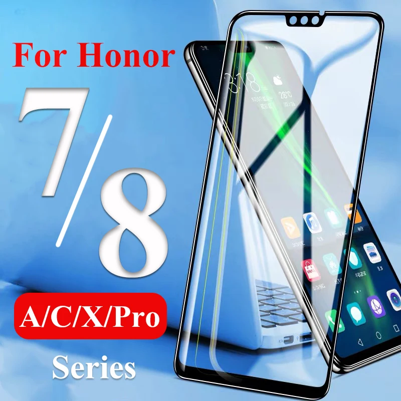 Защитное стекло на Honor 7a pro 7c 8a 8x max 8c 7x7 s 8 a c x Для huawei xonor armor закаленное защитное стекло a7 c7 c8