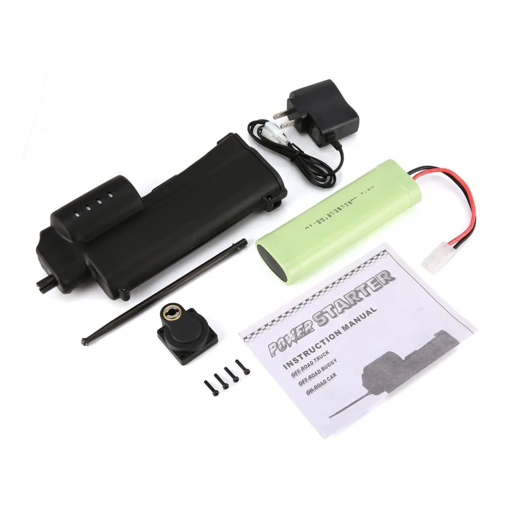 

70111 Handheld Electric Power Starter with Charger for 1/10 1/8 15cxp Engine Air Helicopters 18 Engine Air Planes