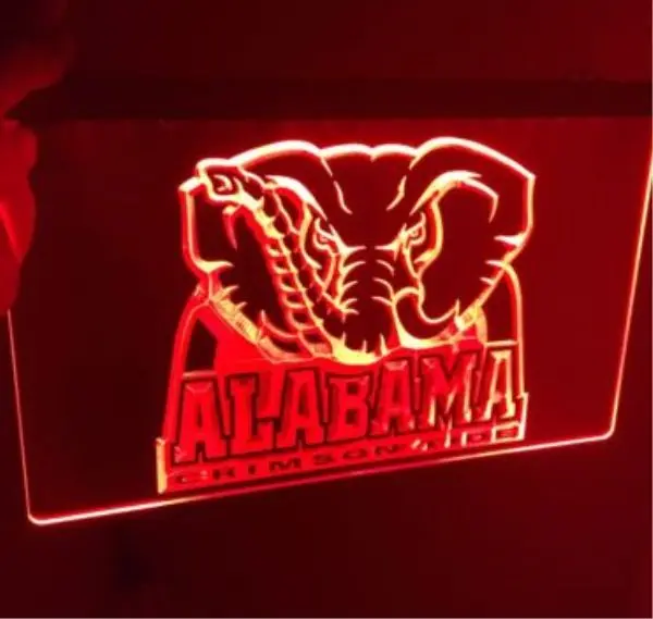 Alabama Crimson Tide 3 Size Home Decoration Wall Decor Beer Nr Bar Alabama Crimson Tide 3 Size Home Decoration Wall Decor Beer Nr Bar Pub Club Led Neon