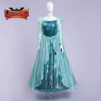 

The Little Mermaid Ariel adult dress Princess Ariel green Costume Dress for adult Cosplay Costume Tailor-made
