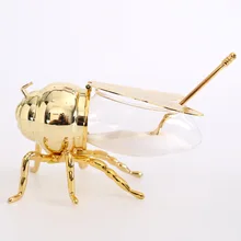 Западный послеобеденный чайный стакан флакон пчелы ящичек для специй негерметичная характерная креативная соль для кухни и ароматизатор сахара