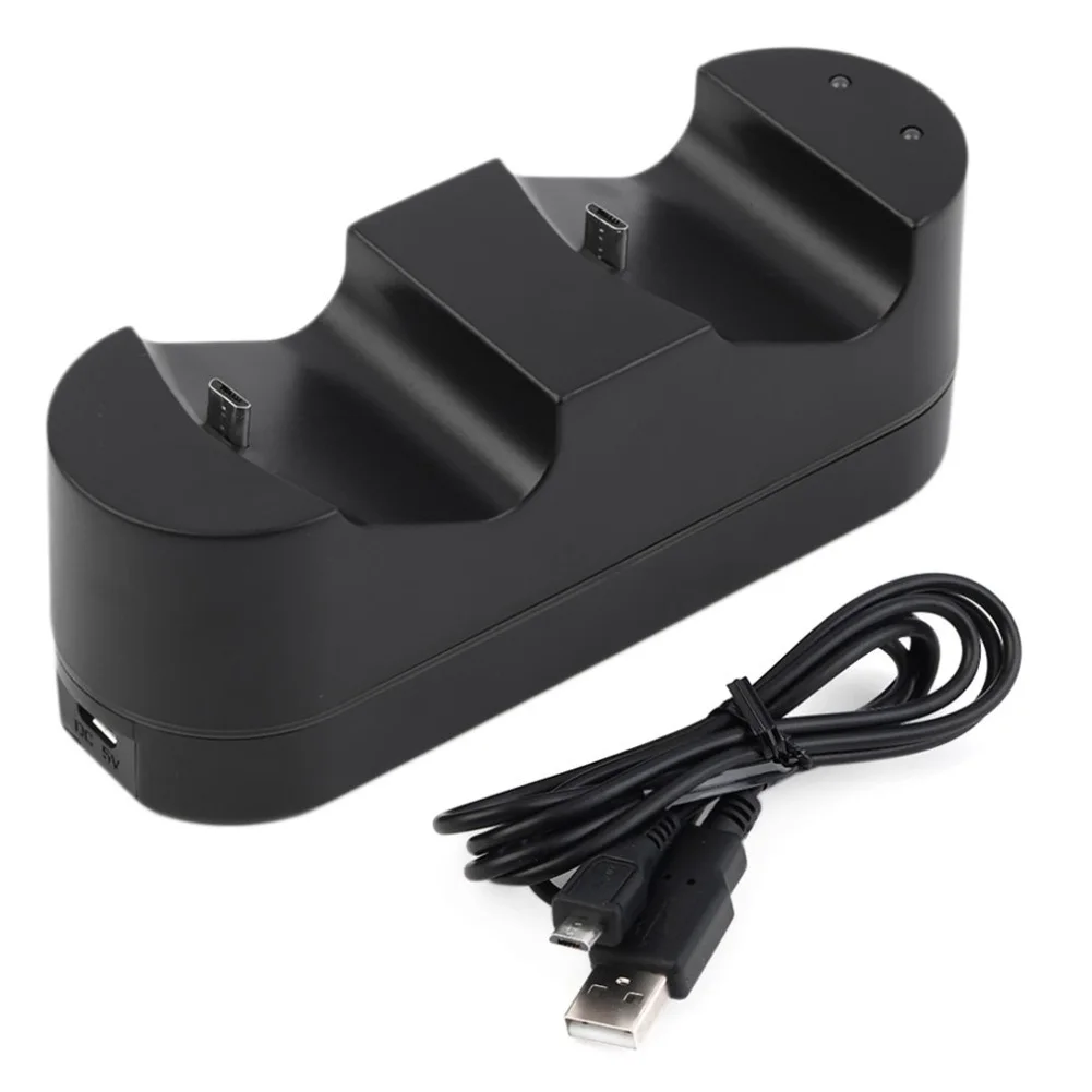 Пластик прочный игровой контроллер Портативный светодиодный индикатор легкий безопасный Экономия пространства Подставка для зарядки