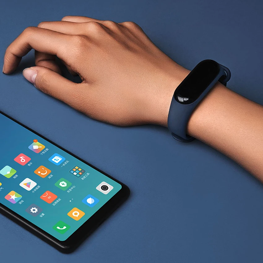 Xiaomi Mi Band 3 глобальная версия Смарт часы браслет OLED сенсорный экран монитор сна