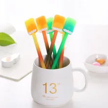 2 шт. Kawaii Popsicles гелевые ручки 0,5 мм ручка с черными чернилами красочная ручка для студентов подписи канцелярские товары для школы офисные принадлежности