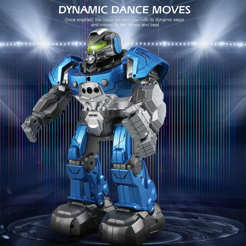 

JJR/C R5 RC Robot CADY WILI Intelligent Robots Remote Control Programmable Auto Follow Gesture Sensor Music Dance Toys Kids Gift