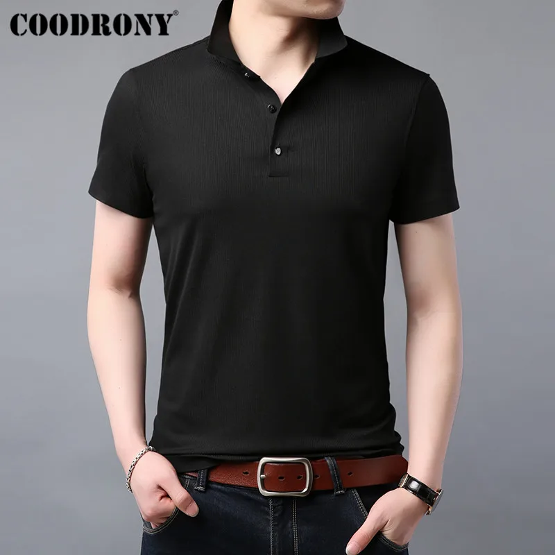 COODRONY T Shirt Men Summer Soft Cool Short Sleeve T-Shirt Men Clothing Business Casual Classic All-match Tee Shirt Homme S95076 COODRONY T Shirt Men Summer Soft Cool Short Sleeve T-Shirt Men Clothing Business Casual Classic All-match Tee Shirt Homme S95076