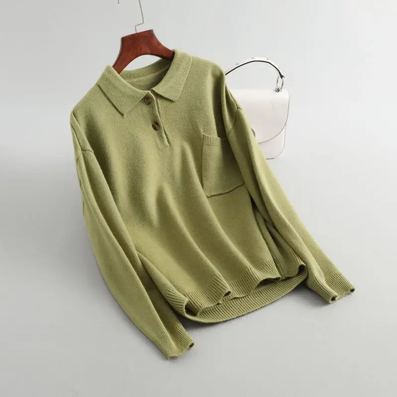 

Shuchan Women's Free Knitted Sweater Autumn Winter 2019 New Items Women Winter Top 2019 Korean women clothing warm 8-2098