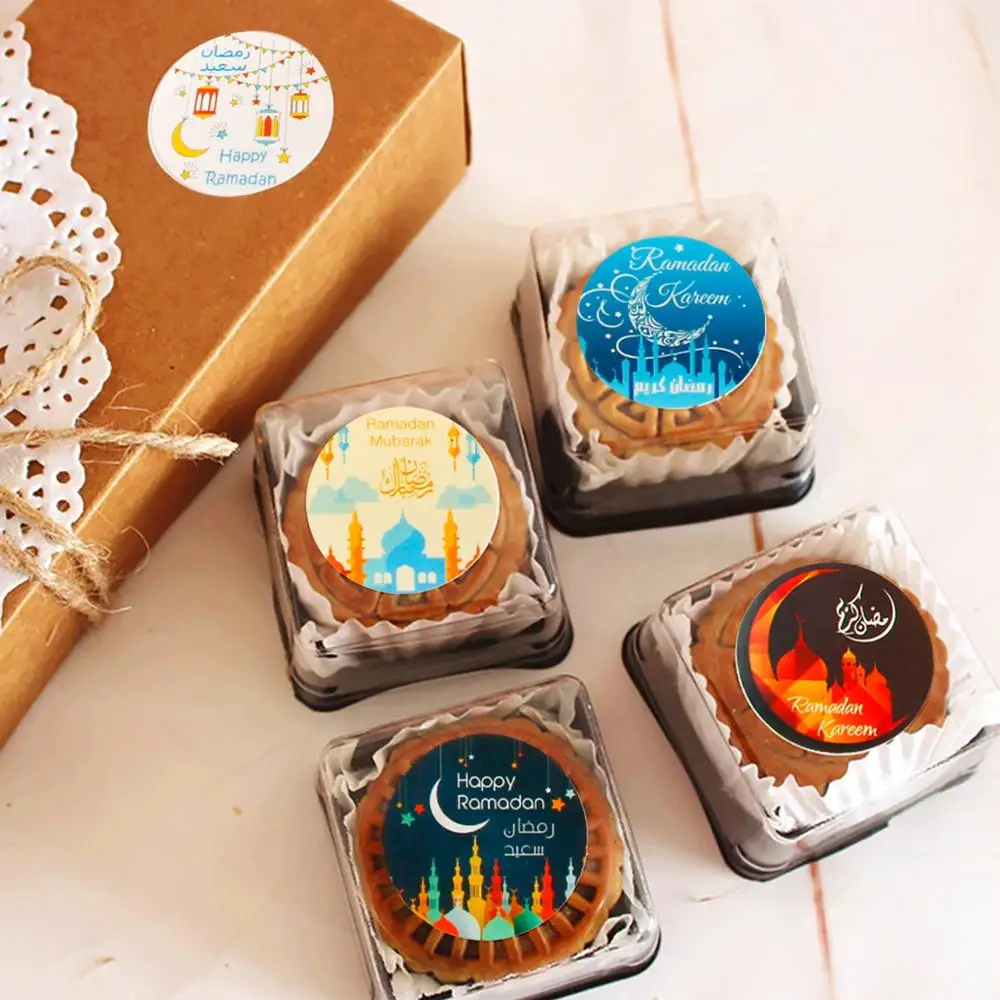 PATIMATE Eid Mubarak стикер s Подарочный Рамадан Декор Украшение Мубарак коробка конфет