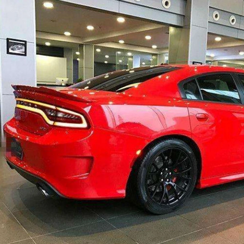 Для Dodge charger спойлер Высокое качество ABS Материал Автомобиля Заднее Крыло праймер цвет задний стиль Спойлеры