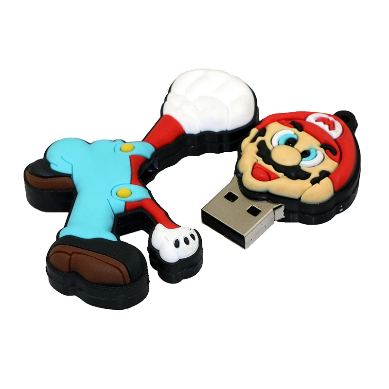 USB флеш накопитель в виде Супер Марио объемом 32 ГБ 128 64 16 8 4 Гб|USB флэш-накопители| |