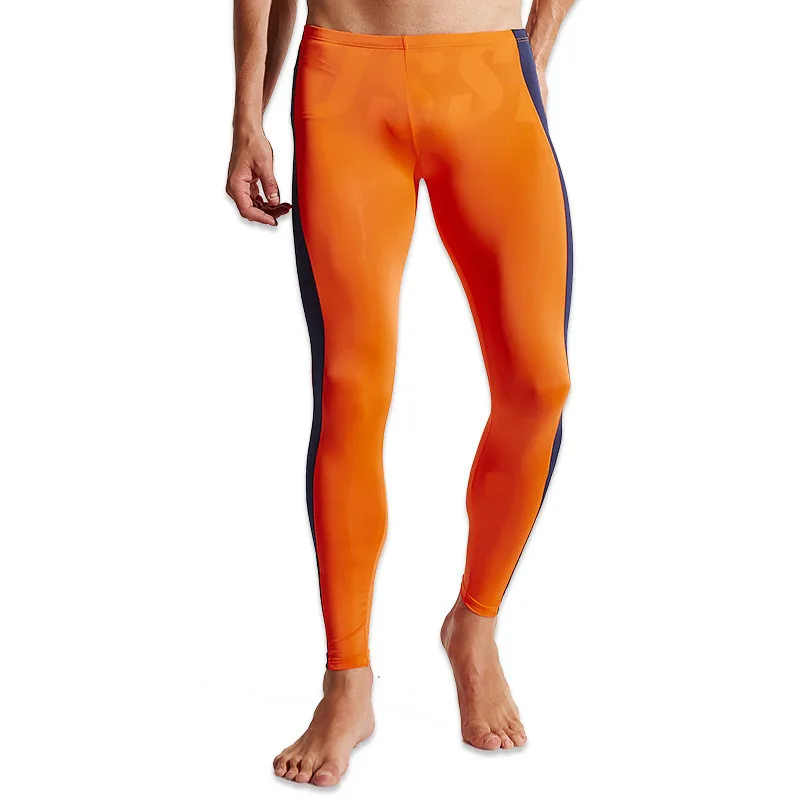 Men's Underwear Tights Fitness Breathable Slim High Elasticity Ultra-thin Fabrics Easy-Dry Pants best mens long underwear
