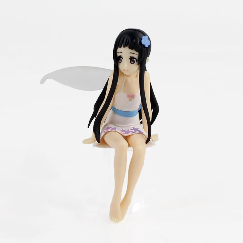 12 см аниме меч арт онлайн фигурка SAO YUI красивая девушка Сидящая под мир фигурка Коллекционная модель куклы игрушки подарки