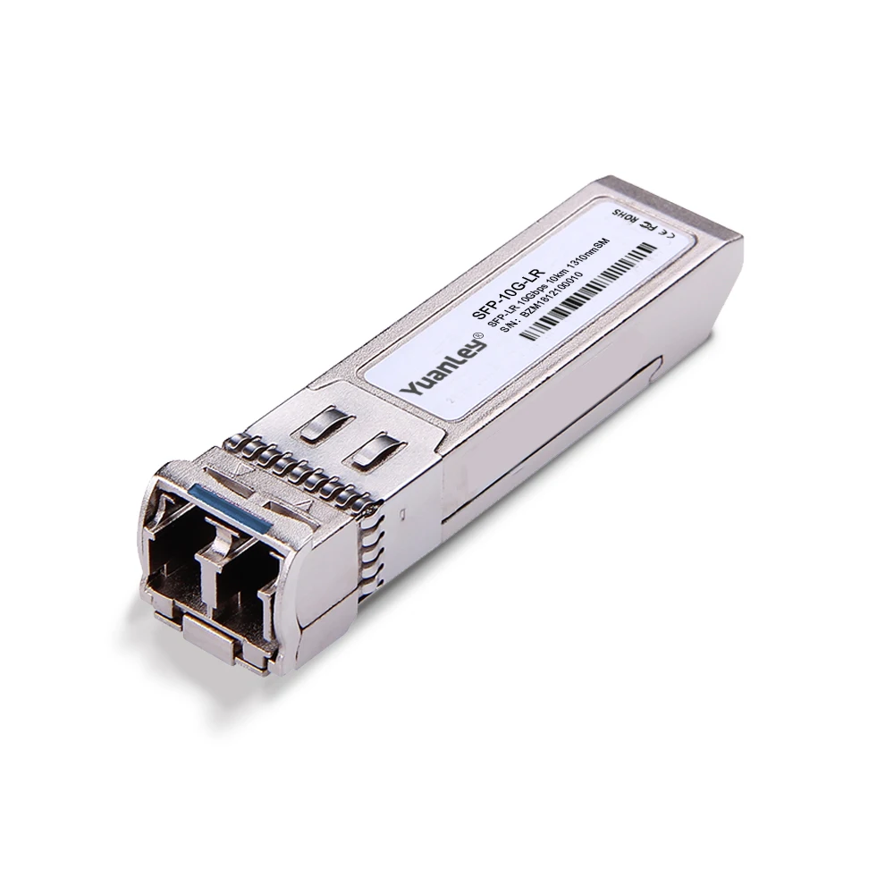 

SFP Module, YuanLey 10G LR Single Mode LC Interface, 10km 1310nm, Compatible for Cisco, Netgear, Ubiquiti, TP-Link, D-Link, Link