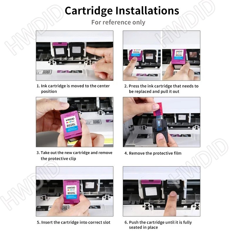 Сменный чернильный картридж HWDID 21XL для HP 21 XL Deskjet 3915 3920 D1530 D1320 D1311 D1455 F2100 F2280 F4100 F4180|ink