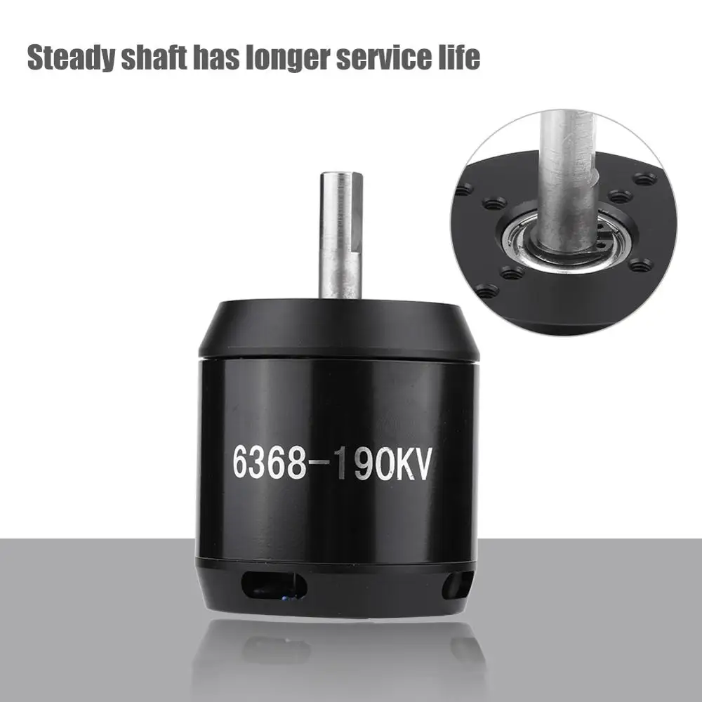 22 48V бесщеточный сенсорный RC Мотор 6368 190KV 6 12S мотор для электрического