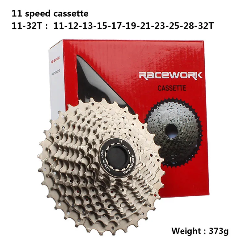 RACEWORK 11s 11 скорость 33 s 33 провести горный mtb дорожный велосипед золото кассета 28T 32T маховик