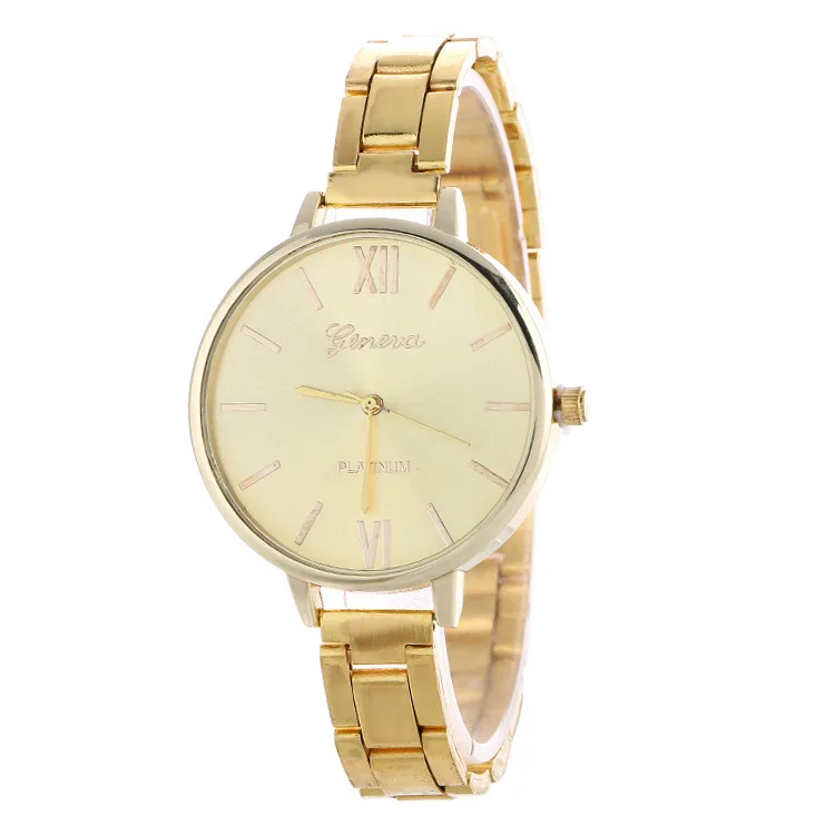 

2019 Real New Leading Fashion Watches Three Eye Fine Alloy Steel Belt Geneva Amazon Hot Style Of Sell Like Cakes