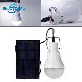 

15W Energy Charge LED Light Bulb Solar Powered Camping Emergency Lamp Tent Light Lantern Portable Lighting For Fishing Hiking