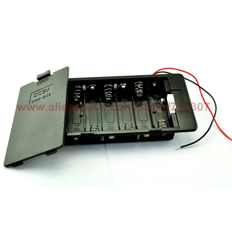 6aa battery holder 9v with wire leads 4