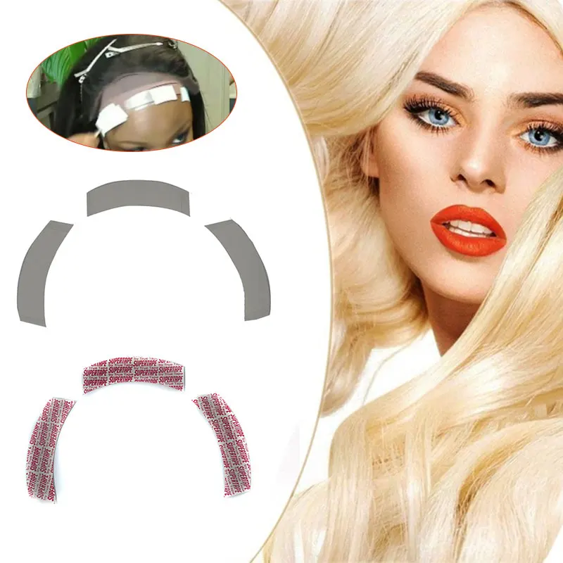 Fashion Hair Double Sided Tape Hair Gel Wig Rated Wholesale super quality Waterproof hair tape Double Side Adhesive Super Tape