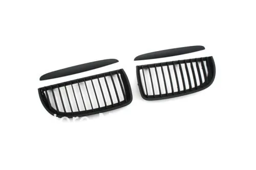 

Replacement Euro Style Matte Black Front Grille For BMW E90 05-08 pre-facelift 3 Series