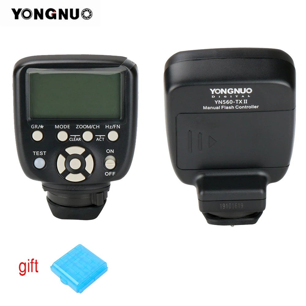 

yongnuo YN560-TX II yn-560tx Flash Wireless Trigger Manual Flash Controller for Canon Nikon YN560IV YN660 968N YN860Li Speelite