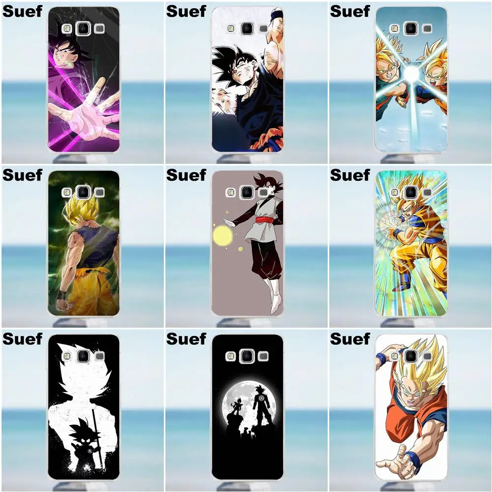 Suef Ball Z Goku Saiyan Dragon для Galaxy Alpha Core Prime Note 2 3 4 5 S3 S4 S5 S6 S7 S8 mini edge Plus Мягкий Модный