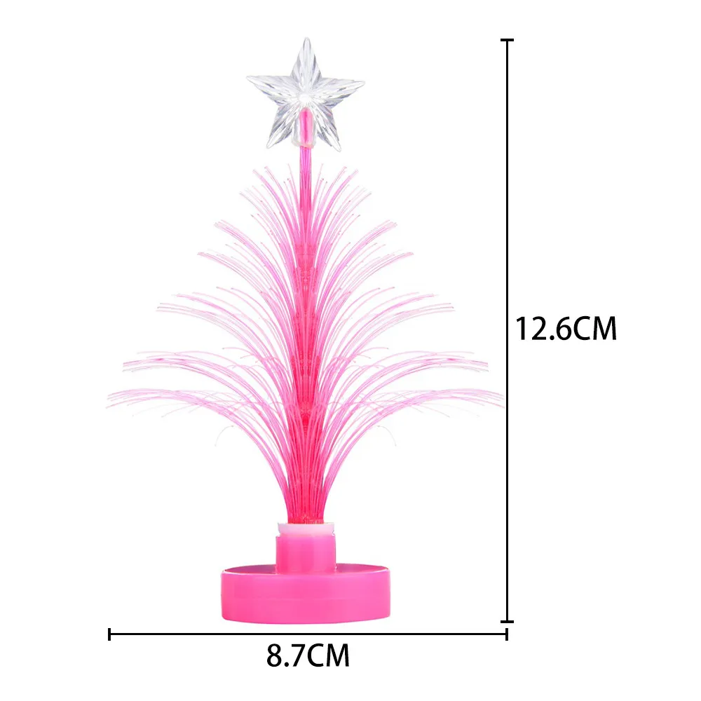 1 шт., Веселый светодиодный мини-Рождественская елка, Домашний Настольный праздничный декор, очаровательные висячие украшения для детей, подарок#25