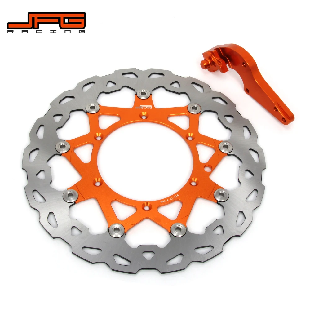 Адаптер для кронштейна 320 мм KTM EXC XC XCW XCF SX SXC SXS GS MX MXC LC4 2000 2012 Motard Supermoto|front brake disc