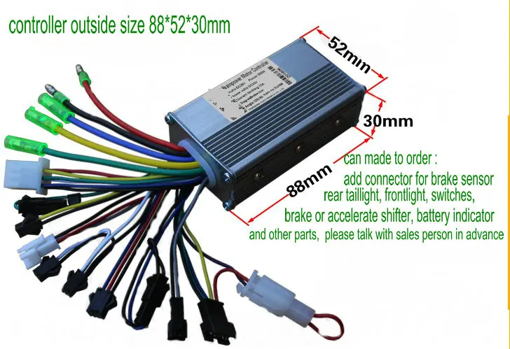 s16 controller size
