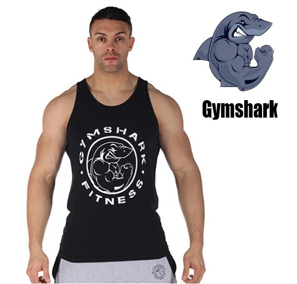 Summer 2014 new gymshark tank top men gym fitness mens sleeveless shirts  singlet sport classic Bodybuilding fashion hoodies - AliExpress