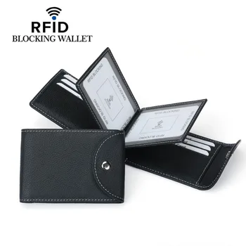

Weduoduo New ID Business Credit Card Holder Men Wallet Cover Case Driver License Auto Document Of Car For Porte Carte Cardholder
