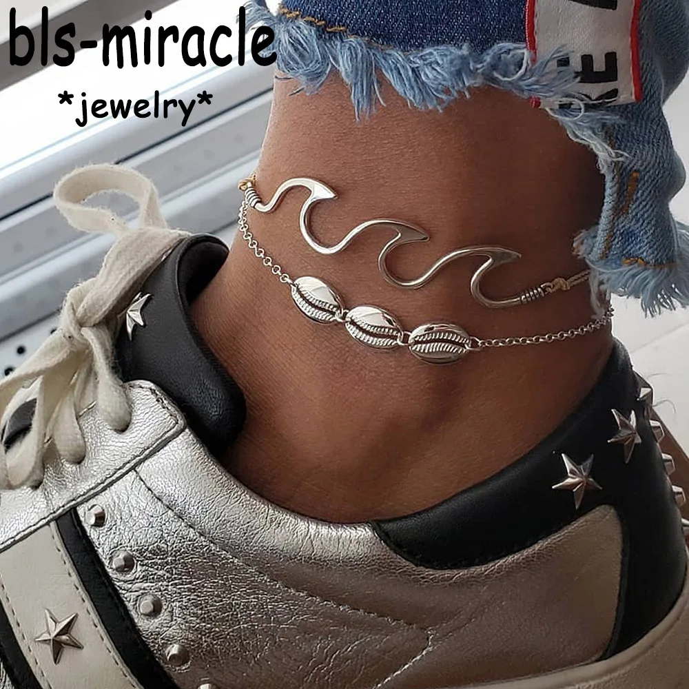 Браслеты анклеты Bls miracle Женские винтажные ручной работы в стиле бохо плетеные