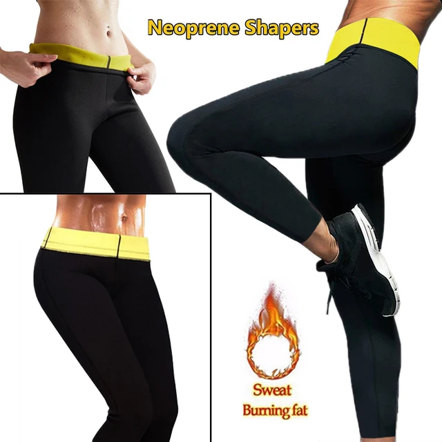 New Long Sauna Pants Neoprene Legging Control Panties Fitness Body