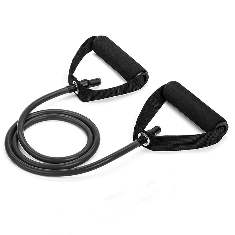 Balight Yoga Pull Rope Elastic Resistance Bands Fitness Rope Rubber Bands for Fitness Equipment Expander Exercise Tube Training 120cm 1PCS