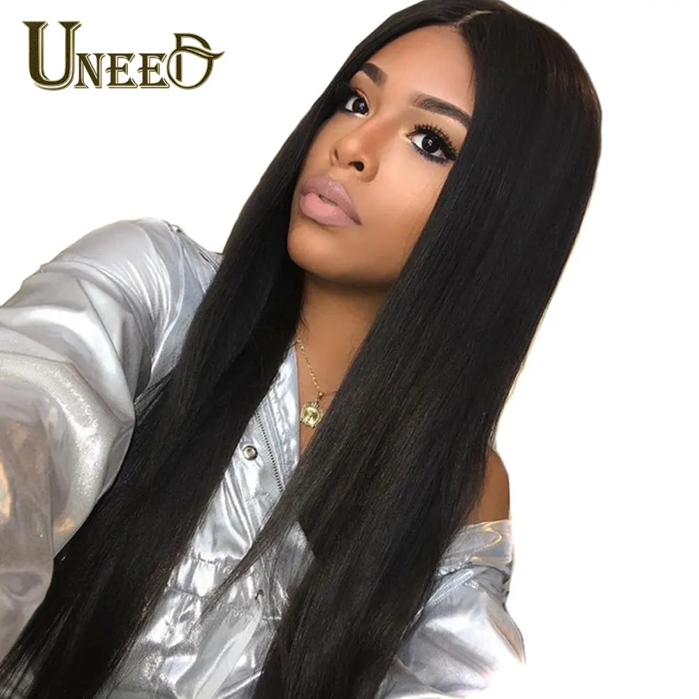 Uneed Hair Malaysian Straight Hair Bundles With Lace Closure Remy Human Hair Weave 3/4 Bundles with 4*4 Closure Nautral Black Uneed Hair Malaysian Straight Hair Bundles With Lace Closure Remy Human Hair Weave 3/4 Bundles with 4*4 Closure Nautral Black